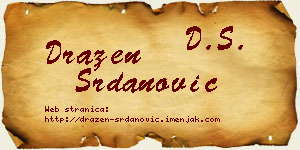 Dražen Srdanović vizit kartica